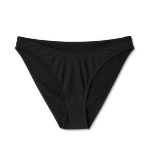 NWT WILD FABLE WOMENS BIKINI BOTTOMS BLACK CHEEKY